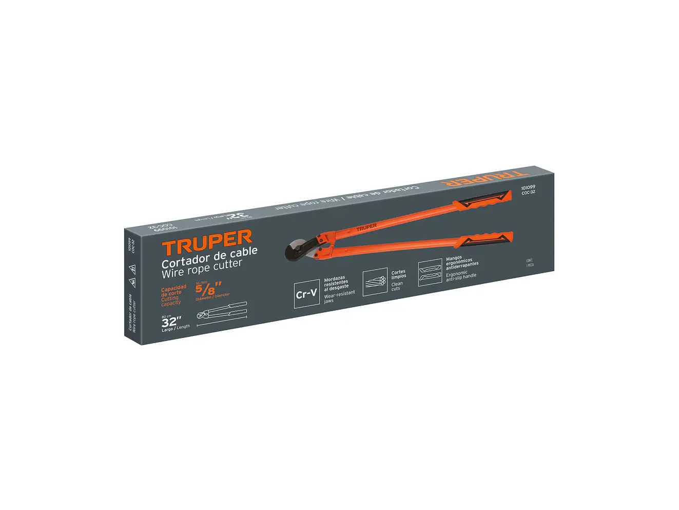 Cortador de Cable y Alambre Truper 101099, de 32