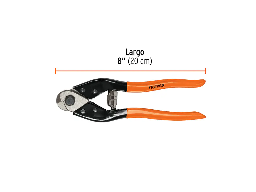 Cortador de Cable y Alambre Truper 101097, de 8