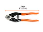 Cortador de Cable y Alambre Truper 101097, de 8