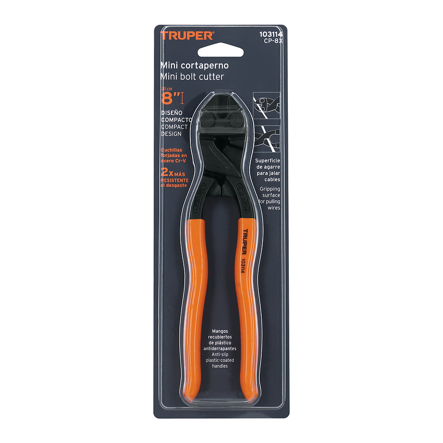 Cizalla Corta Pernos Truper 103114, 8
