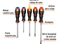 Juego de 5 destornilladores Truper 14138, mangos Comfort Grip  - Miniatura 2 | aztools.co