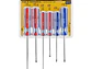 Juego de destornilladores, 6 piezas, mango PVC, Pretul 20214 - Miniatura 4 | aztools.co