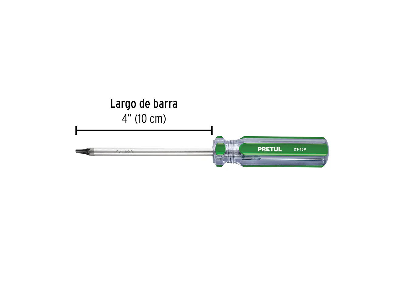 Juego de 6 Destornilladores Torx Pretul 27192, con Mango de PVC - Foto 3 | aztools.co