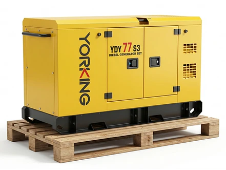 Planta Eléctrica YORKING YDY77S3 77 kVA 62 KW Trifásica (Motor Diésel) - Foto 1 | aztools.co