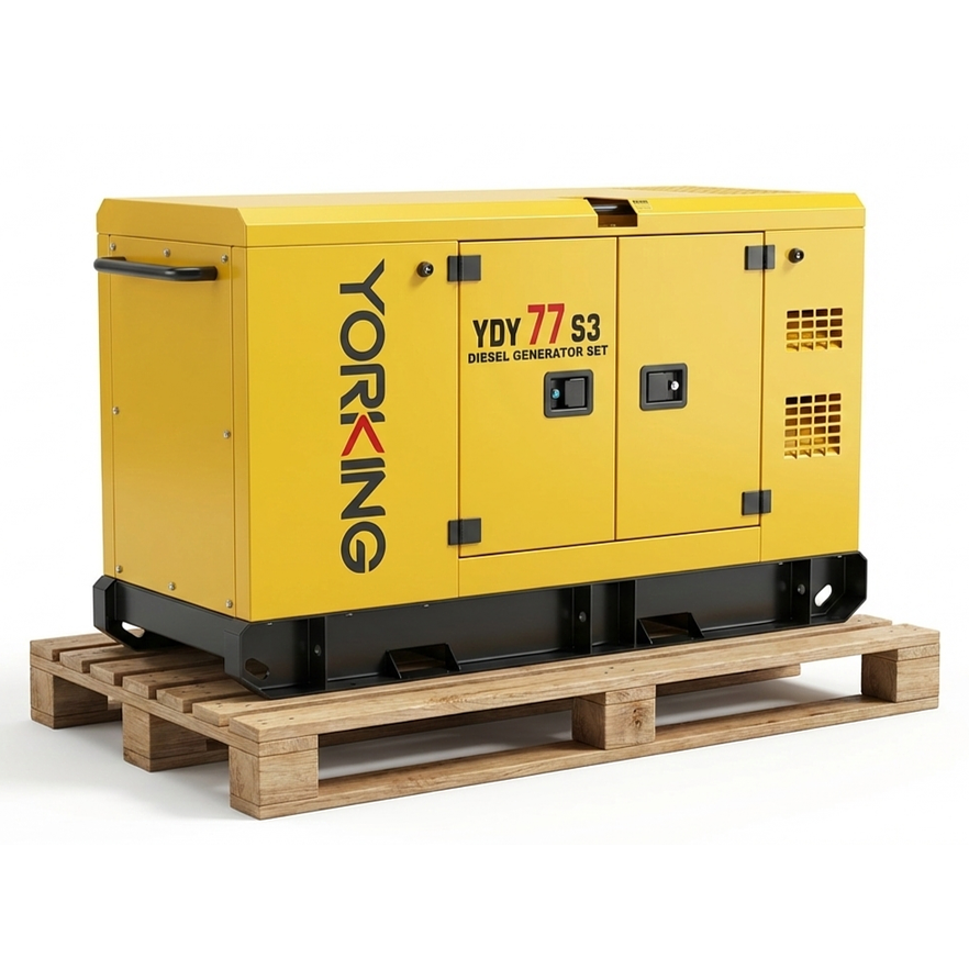 Planta Eléctrica YORKING YDY77S3 77 kVA 62 KW Trifásica (Motor Diésel) 1