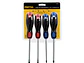 Juego de destornilladores, 4 piezas, mango Comfort Grip, Pretul 20218 - Miniatura 4 | aztools.co