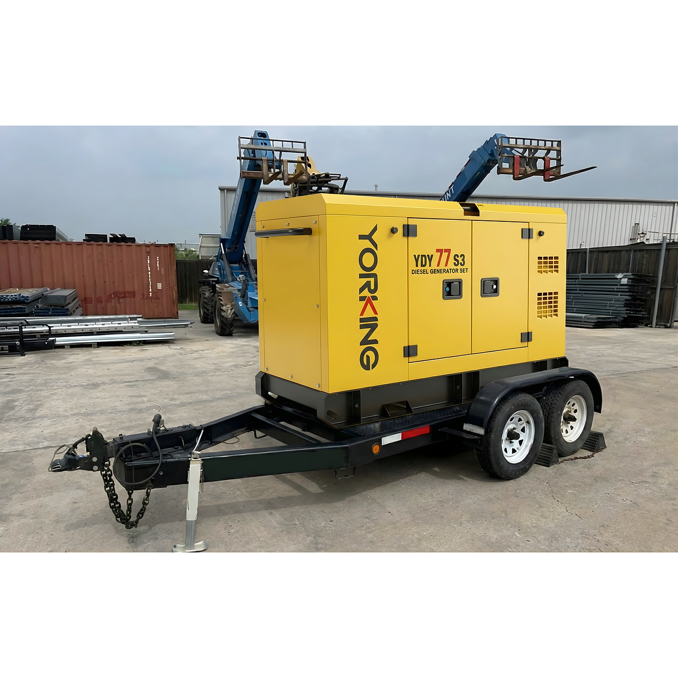 Planta Eléctrica YORKING YDY77S3 77 kVA 62 KW Trifásica (Motor Diésel) 2