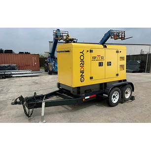 Planta Eléctrica YORKING YDY77S3 77 kVA 62 KW Trifásica (Motor Diésel)