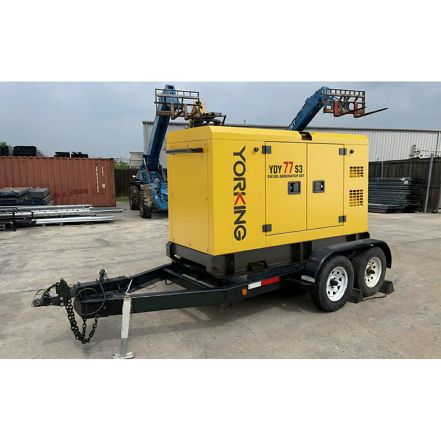 Planta Eléctrica YORKING YDY77S3 77 kVA 62 KW Trifásica (Motor Diésel) 2