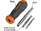Destornillador 2 puntas dobles y barra con 2 hexagonales Truper 14200 - Miniatura 3 | aztools.co