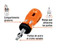Destornillador tipo tatamaco con ratchet y 6 puntas dobles Truper 18193 - Miniatura 2 | aztools.co