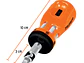 Destornillador tipo tatamaco con ratchet y 6 puntas dobles Truper 18193 - Miniatura 3 | aztools.co