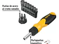 Destornillador tipo ratchet y 13 puntas, Pretul 22974 - Miniatura 2 | aztools.co
