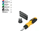 Destornillador tipo ratchet y 13 puntas, Pretul 22974 - Miniatura 4 | aztools.co