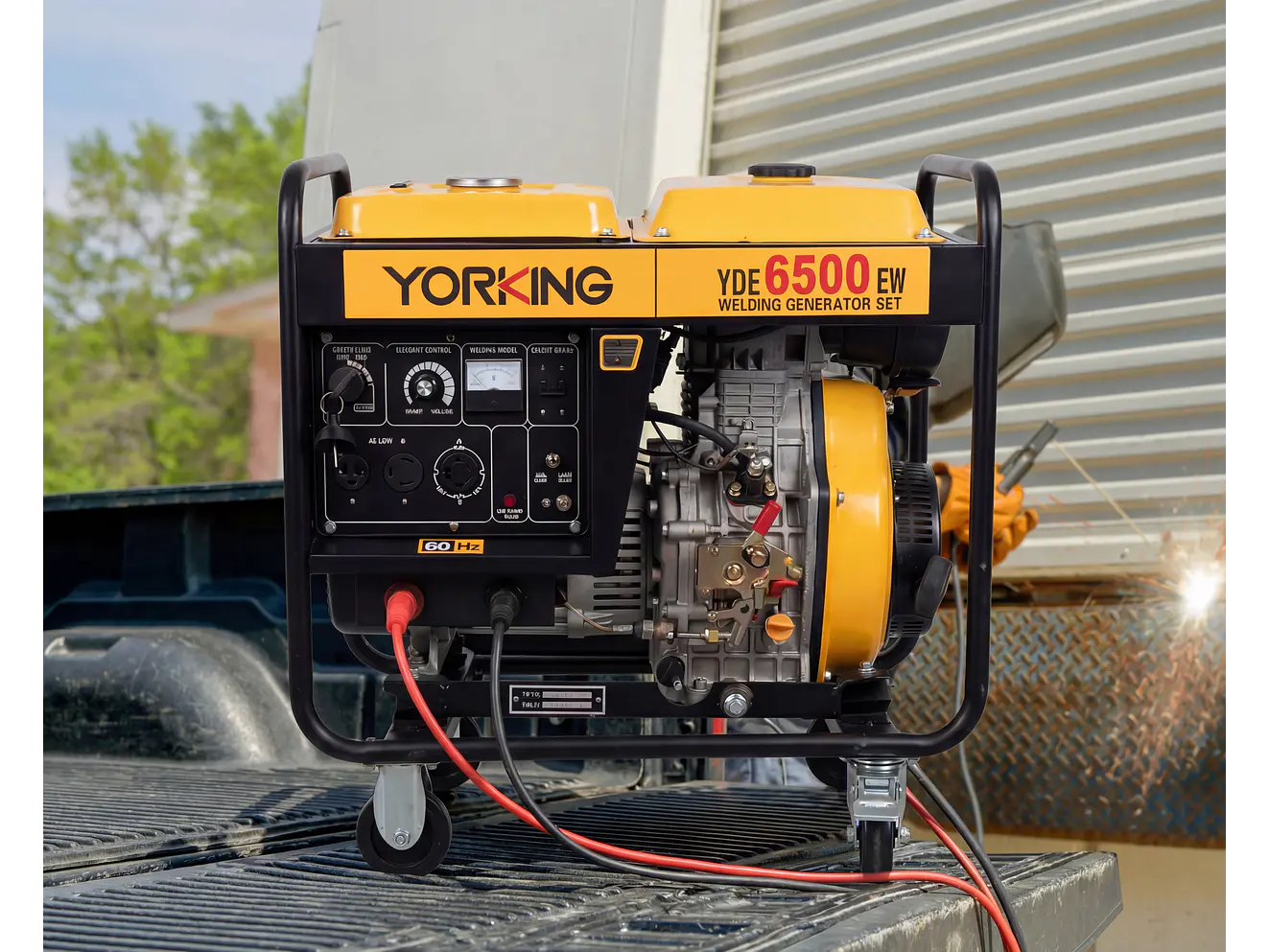 Motosoldador Yorking YDE6500EW Diésel 180A 4.5kW - Foto 3 | aztools.co