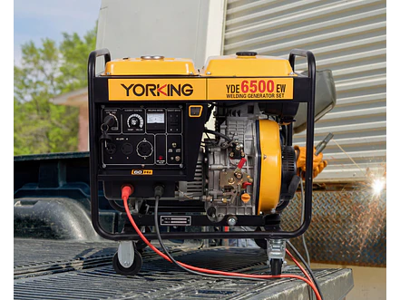 Motosoldador Yorking YDE6500EW Diésel 180A 4.5kW - Foto 3 | aztools.co