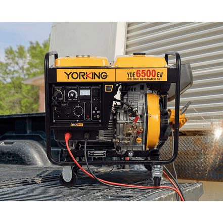 Motosoldador Yorking YDE6500EW Diésel 180A 4.5kW 3