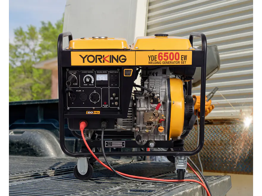 Motosoldador Yorking YDE6500EW Diésel 180A 4.5kW - Foto 3 | aztools.co