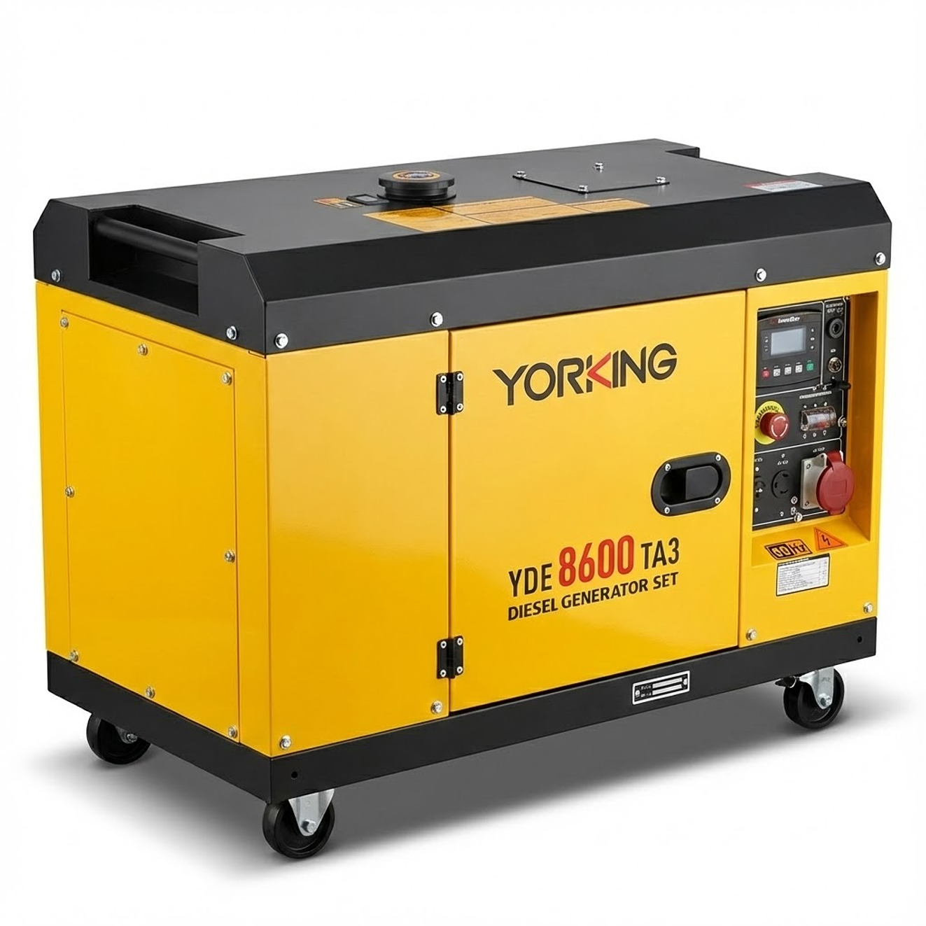 Planta Eléctrica Yorking YDE8600TA3 7kW / 8.8 kVA Diésel Trifásica 220V 1