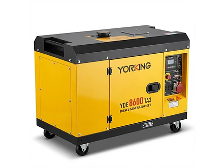 Planta Eléctrica Yorking YDE8600TA3 7kW / 8.8 kVA Diésel Trifásica 220V - Foto 1 | aztools.co