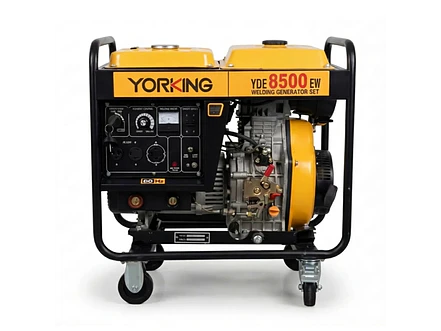 Motosoldadora Diésel YORKING YDE8500EW 220A (3.5 Kw Generador) - Foto 1 | aztools.co