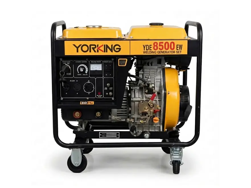 Motosoldadora Diésel YORKING YDE8500EW 220A (3.5 Kw Generador) - Foto 1 | aztools.co