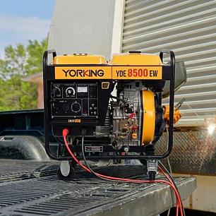 Motosoldadora Diésel YORKING YDE8500EW 220A (3.5 Kw Generador)