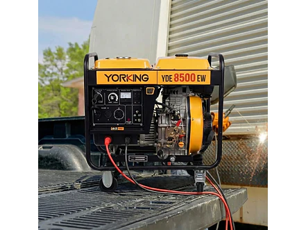 Motosoldadora Diésel YORKING YDE8500EW 220A (3.5 Kw Generador) - Foto 2 | aztools.co
