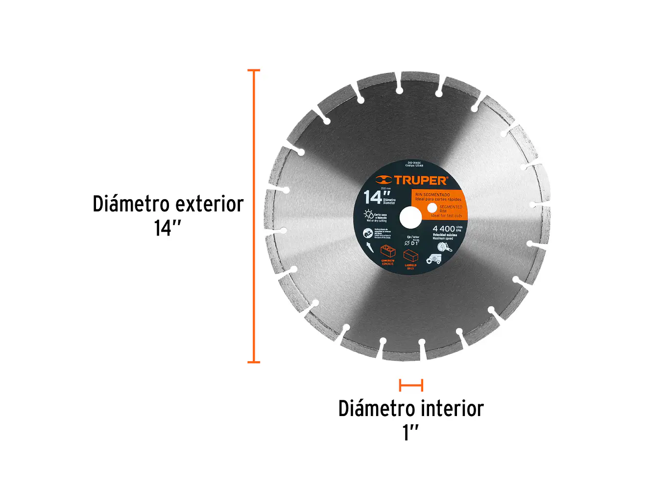 Disco de diamante, 14
