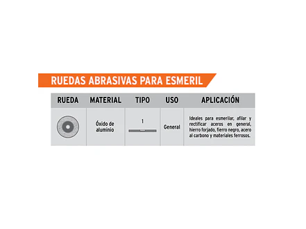 Piedra para esmeril 5