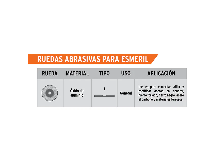 Piedra para esmeril 5