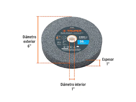 Piedra para esmeril 6