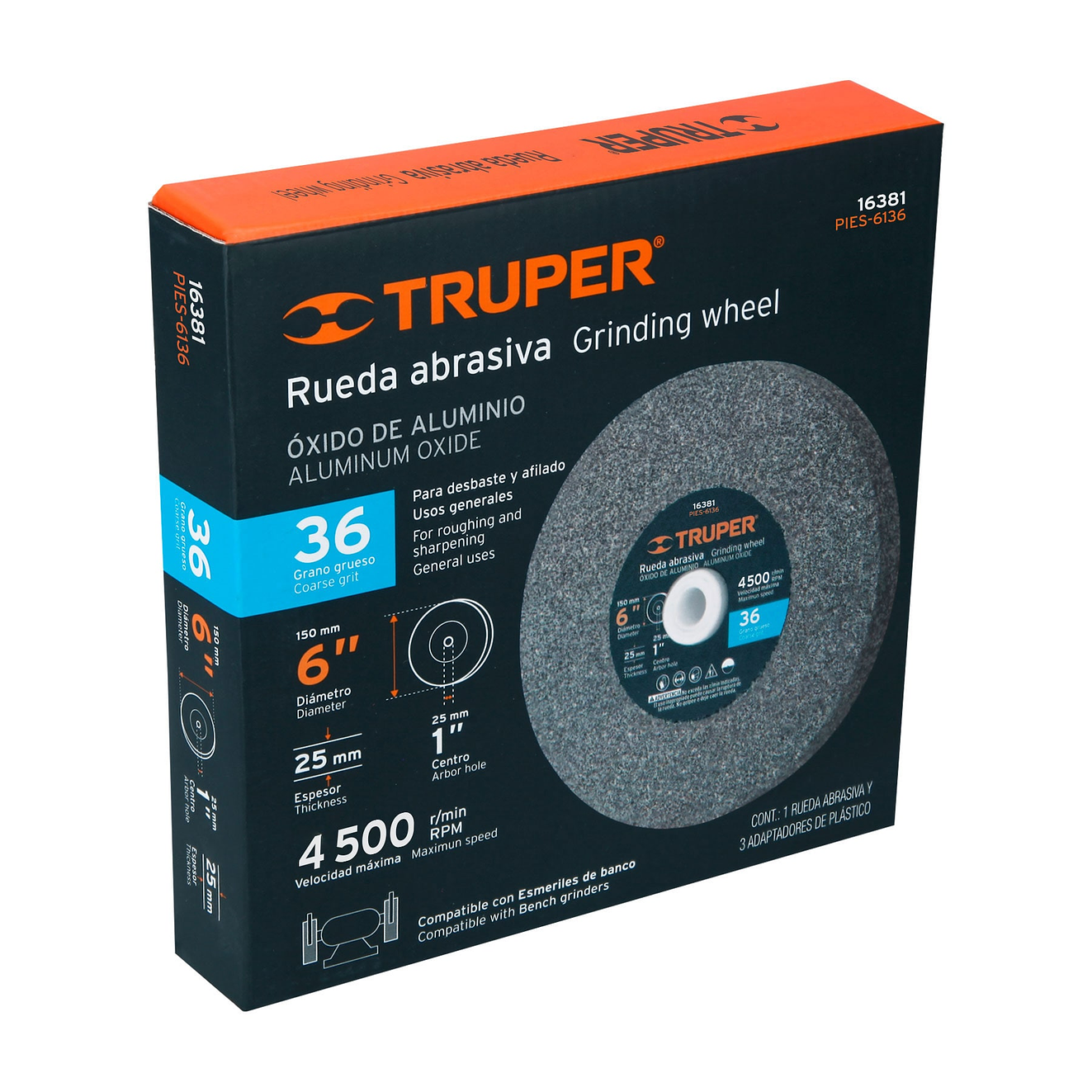 Piedra para esmeril 6