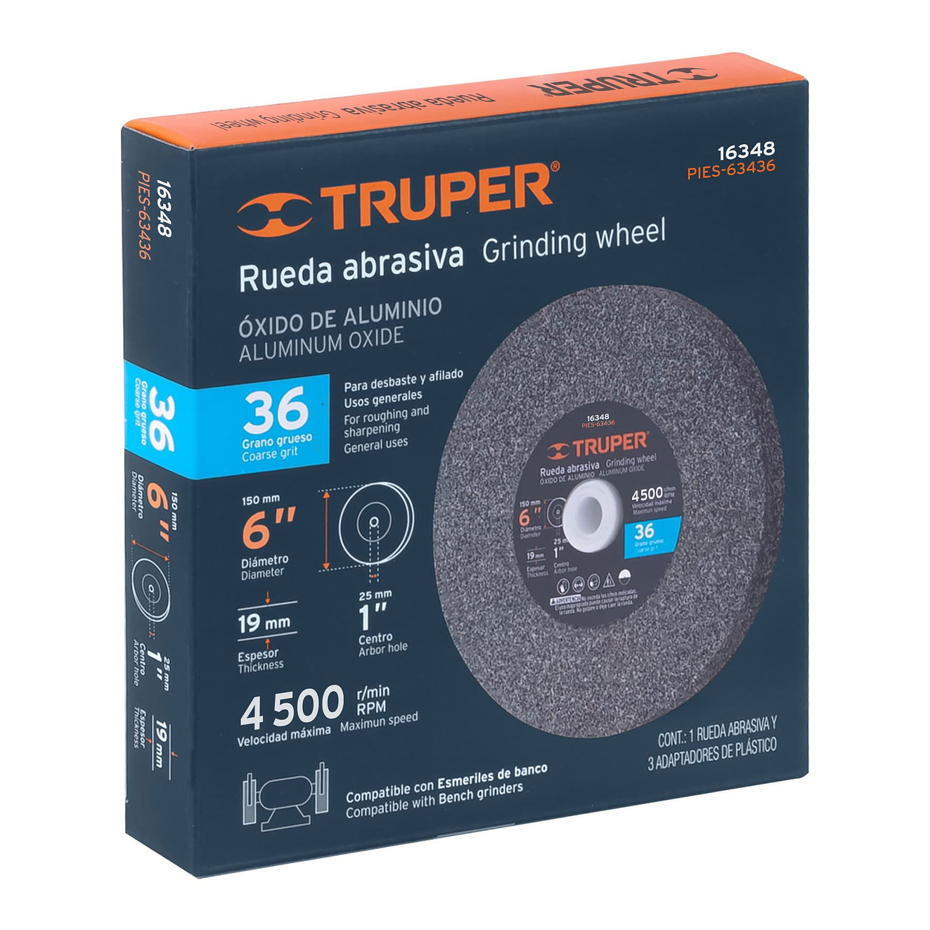 Piedra para esmeril 6