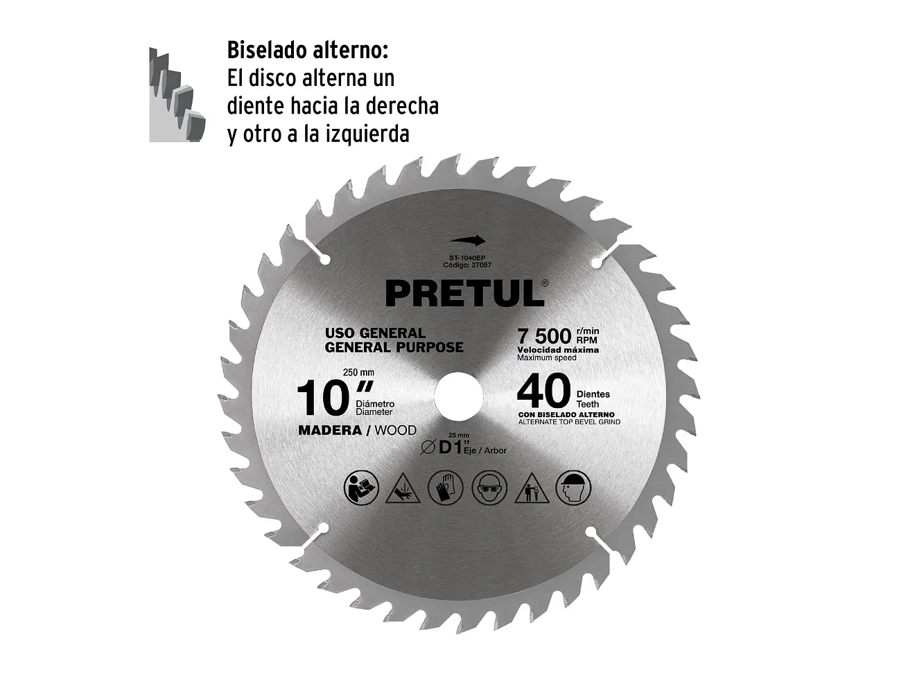 Disco sierra para madera 10