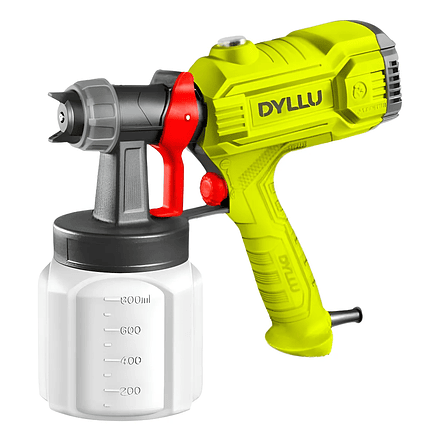 Pistola de Pintar Eléctrica DYLLU UDTEG1A45 450W 800ml 1