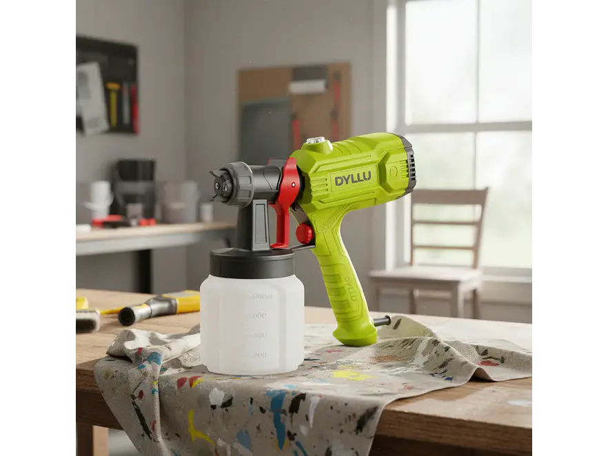 Pistola de Pintar Eléctrica DYLLU UDTEG1A45 450W 800ml - Foto 2 | aztools.co