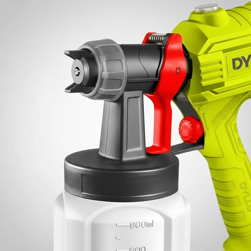 Pistola de Pintar Eléctrica DYLLU UDTEG1A45 450W 800ml - Foto 3 | aztools.co