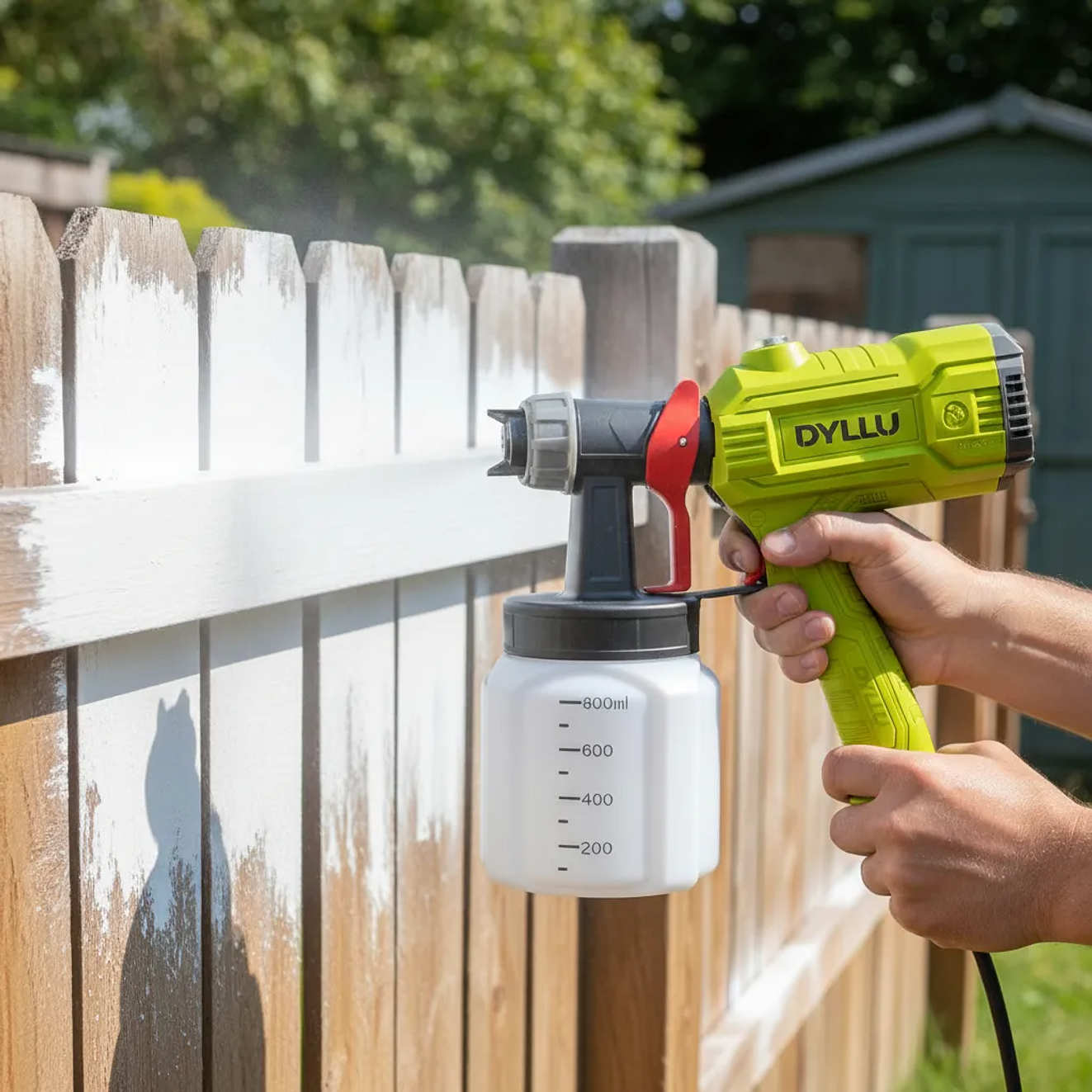 Pistola de Pintar Eléctrica DYLLU UDTEG1A45 450W 800ml 4