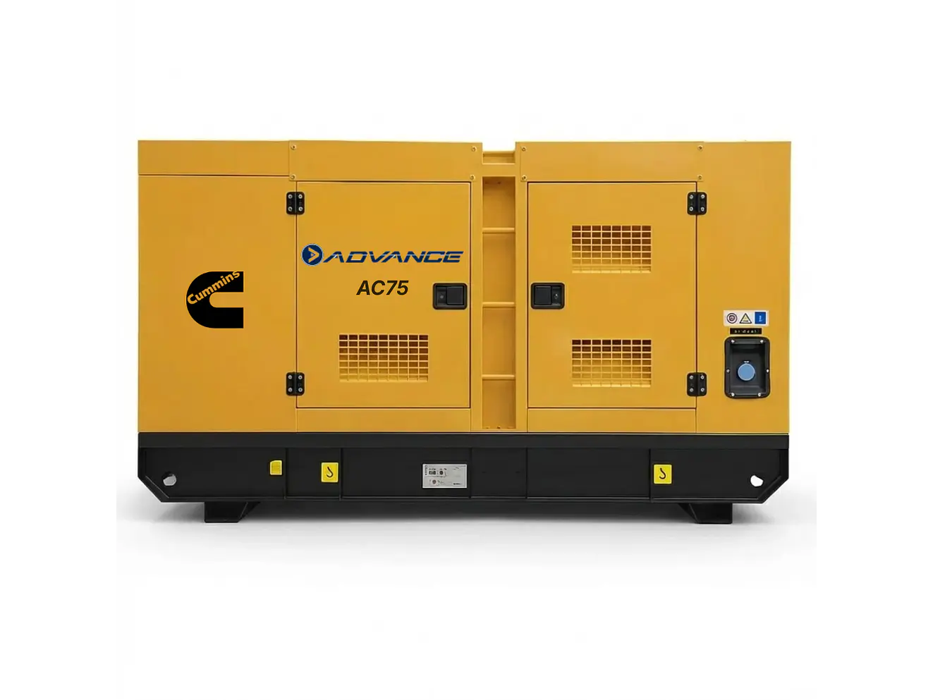 Planta eléctrica diésel 65kVA trifásica Advance AC75 Cummins - Envío a todo Colombia | aztools.co