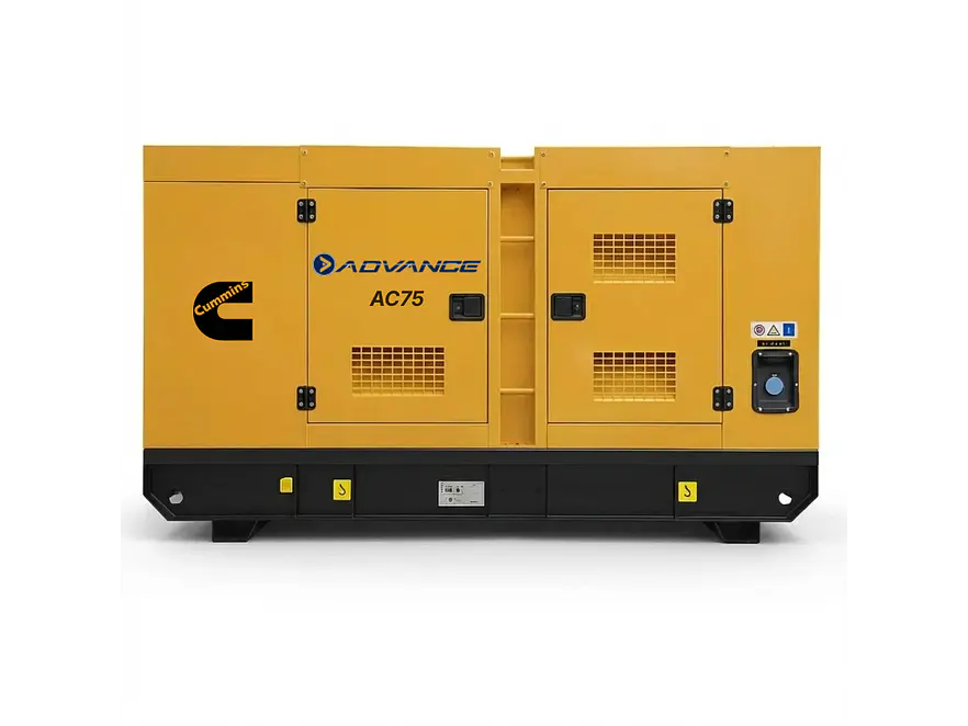 Planta eléctrica diésel 65kVA Bifásica  Advance AC75 Cummins - Envío a todo Colombia | aztools.co