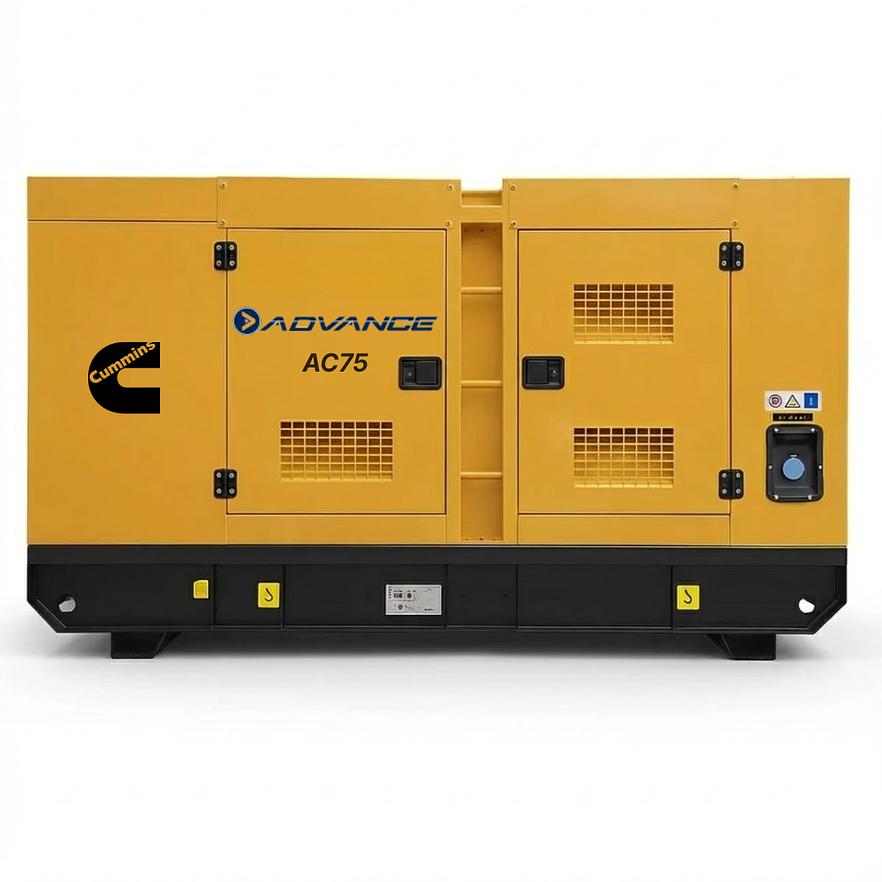 Planta eléctrica diésel 65kVA Bifásica  Advance AC75 Cummins