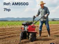 Motoazada ADVANCE AM950G 7HP Gasolina (Ancho 95cm, 2 Adelante/1 Atrás) - Miniatura 4 | aztools.co