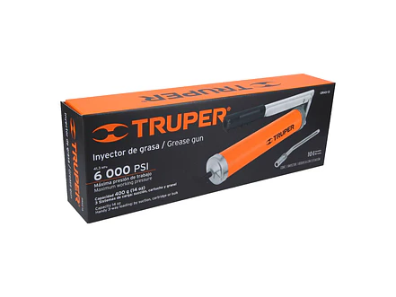 Inyector de grasa 14 oz, 6000 PSI Truper 14859 - Foto 6 | aztools.co