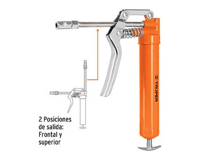 Mini inyector de grasa, 3 oz Truper 14911 - Foto 2 | aztools.co