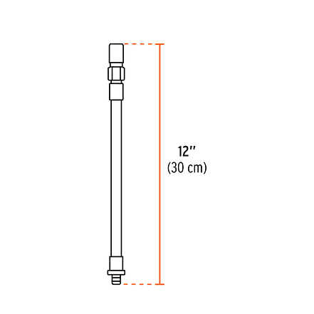 Boquilla flexible para inyectoras de grasa Truper 14862 2