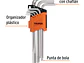Juego de 7 llaves bristol extralargas métricas con organizador Truper 15548 - Miniatura 2 | aztools.co