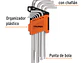 Juego de 10 llaves bristol, punta bola, largas, en pulgadas Truper 13643 - Miniatura 2 | aztools.co