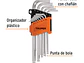 Juego de 13 llaves bristol, punta bola, largas, métricas Truper 13646 - Miniatura 2 | aztools.co
