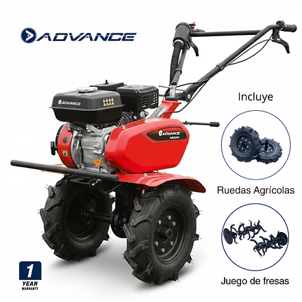 Motoazada ADVANCE AM950G 7HP Gasolina (Ancho 95cm, 2 Adelante/1 Atrás) 2